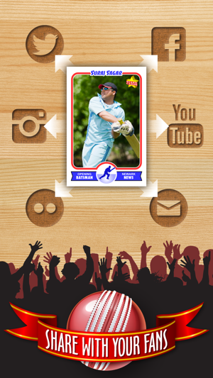 Cricket Card Maker - Make Your Own Custom Cricket Cards with(圖4)-速報App