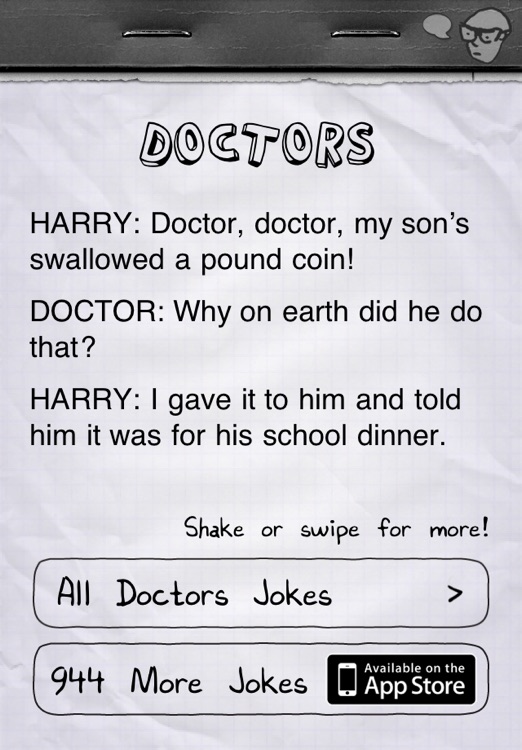 Harry Hill's Doctor Doctor Jokes