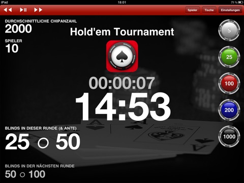Poker Manager for iPad screenshot 4
