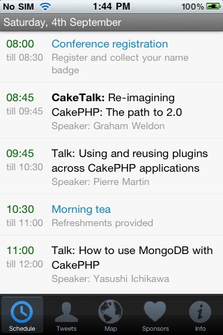 CakeFest 2010 screenshot 2