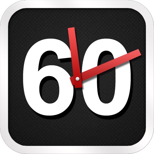 MiniTimer 60 (One-Tap 60 Minute Timer/Alarm Clock) icon