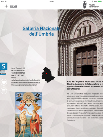 Umbria Musei e Monumenti HD - UmbriaApp screenshot 3