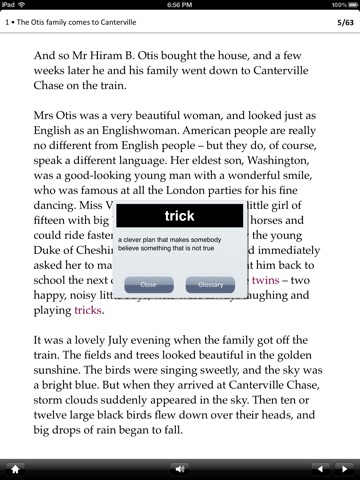 The Canterville Ghost: Oxford Bookworms Stage 2 Reader (for iPad) screenshot 3