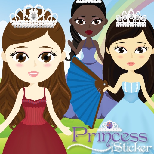 Princess Sticker icon