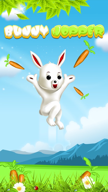 Bunny Hopper - Jump from Tile to White Tile and Pick up the Easter Carrots without tap or touch blank spaces