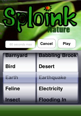 Sploink Nature screenshot 2