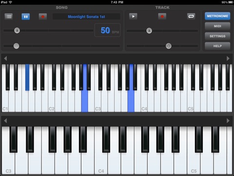 Piano Sharp Hd Lite App Price Drops - screenshot 1 for piano sharp hd lite