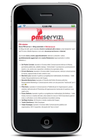 PMI Servizi News screenshot 2