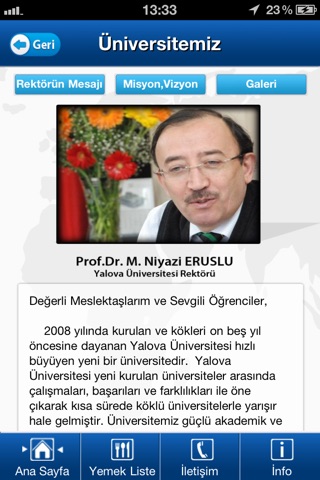 Yalova Üniversitesi screenshot 2