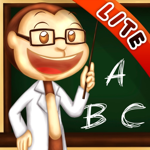 ABC & 123 Monkey Professor Lite - Learn to Write Letters and Numbers for Kids, Hear Letters Pronounced Icon