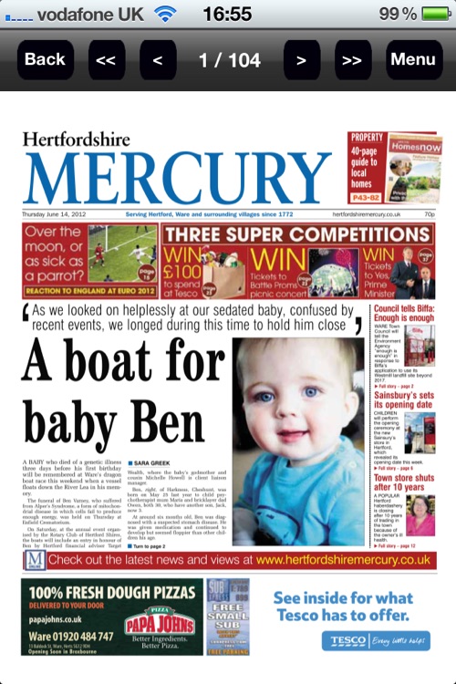 The hertfordshire mercury jobs