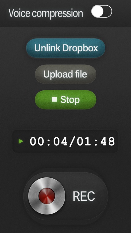 rec.me record voice & send to dropbox screenshot-3