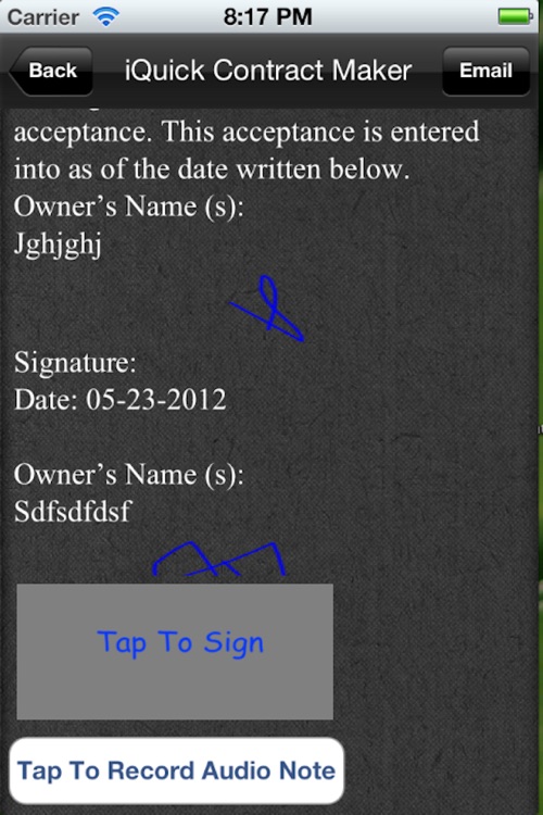 Contract Maker screenshot-4