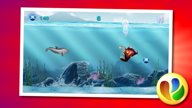 Dolphin Dodo - Free Fish Game, 海豚突突 - 自由的魚遊戲(圖2)-速報App