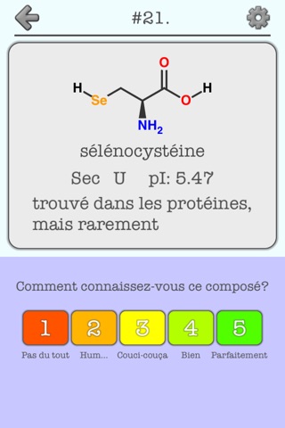 Amino Acids: Quiz & Flashcards screenshot 4