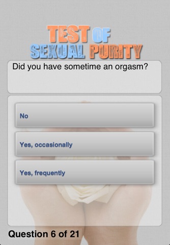 Test de Pureza Sexual screenshot 3