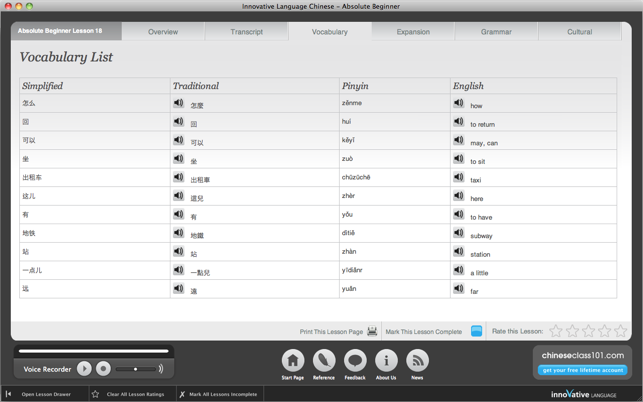 Learn Chinese - Absolute Beginner (Lessons 1-25)(圖4)-速報App