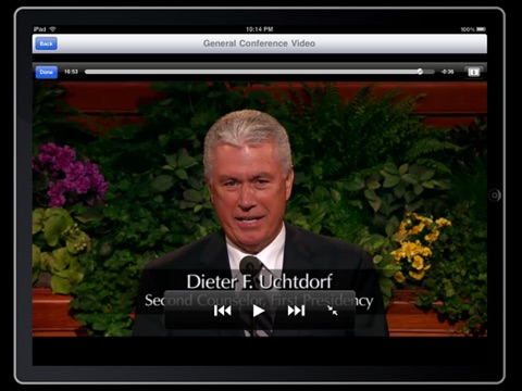 LDS Media OnDemand for iPad screenshot 2