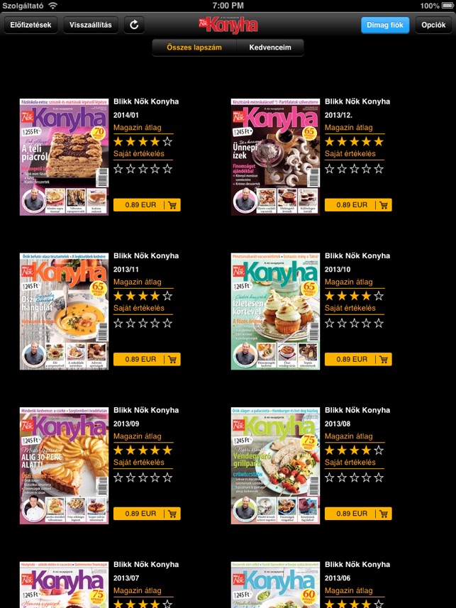 Blikk nÅk konyha on the app store Konyha web