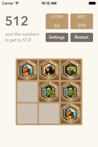 2048:MultiTheme screenshot 2