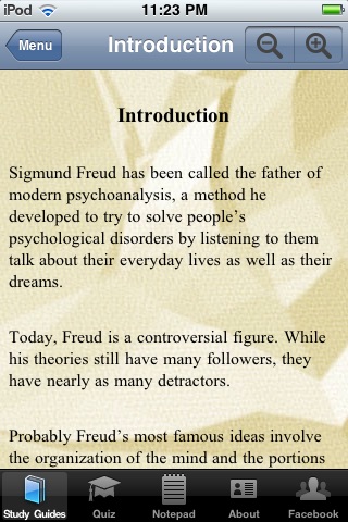 Sigmund Freud in Plain and Simple English screenshot 3