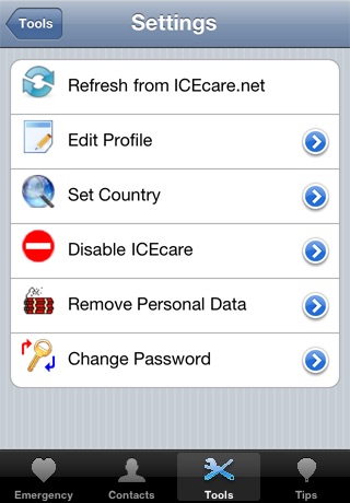 ICEcare screenshot 4