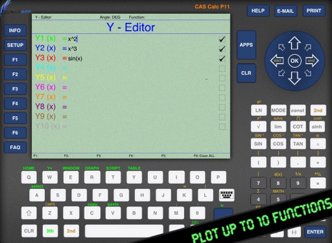 CAS Calc P11 - Scientific Graphing Calculator for Math and Science screenshot 3