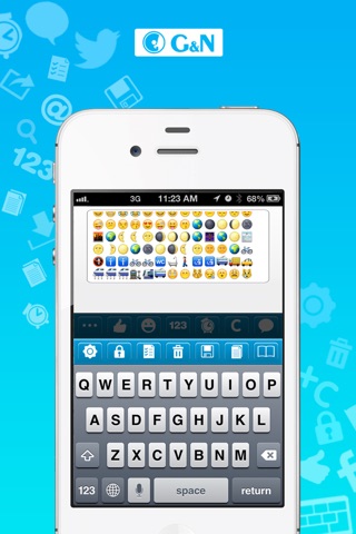 Text & Emoji for SMS + Texting + SMS + MMS - Cool Fonts - Characters + Symbols - Smileys + Icons - Color Text + Font - Symbol Keyboard - Free screenshot 2