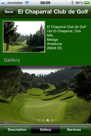 Golfspain for iPhone screenshot 3