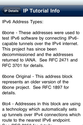 IPv6 Query screenshot 3