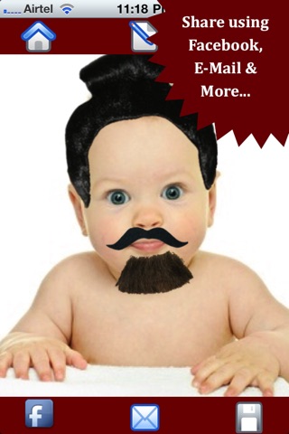 Photo Fun Booth : Add Beard Mustache Hair Styles Costume Hat and More screenshot 3