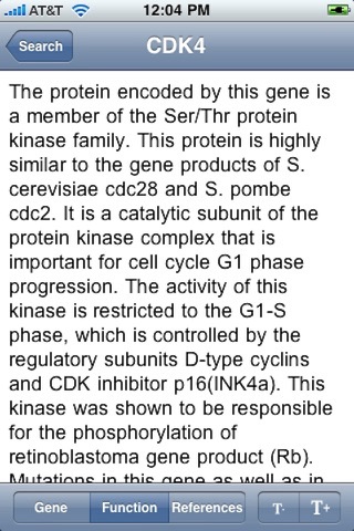 BioGene screenshot 3