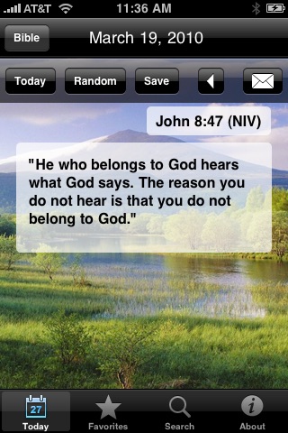 My Daily Bread (Bible Verse: NAB, KJV, NIV, Christian)