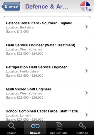 The List UK - Job Search screenshot 3
