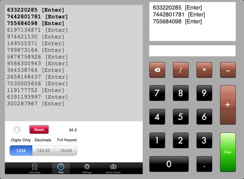 10 Key Test screenshot 3
