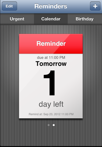 Reminder App screenshot 2