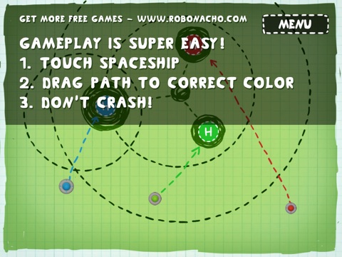 Alien Doodle Control Free - Fun Air Traffic Controller Skill Game For Kids screenshot 3