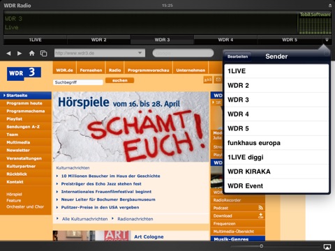 WDR Radio für iPad screenshot 3
