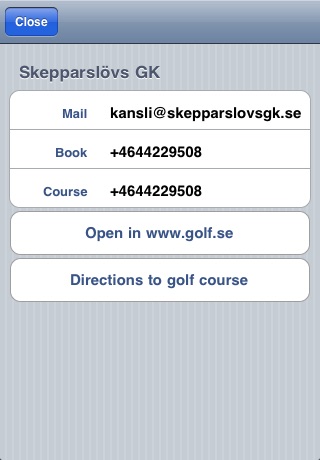 Golfkartan screenshot 3