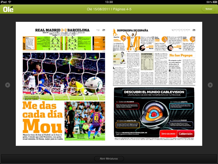 Olé para iPad screenshot-3