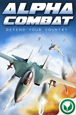 Alpha Combat: Defend Your Country Fighter Jet Aerial War Game Screenshot 1
