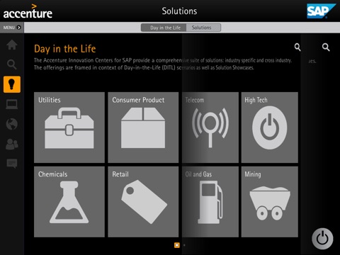 Accenture Innovation Centers for SAP screenshot 2
