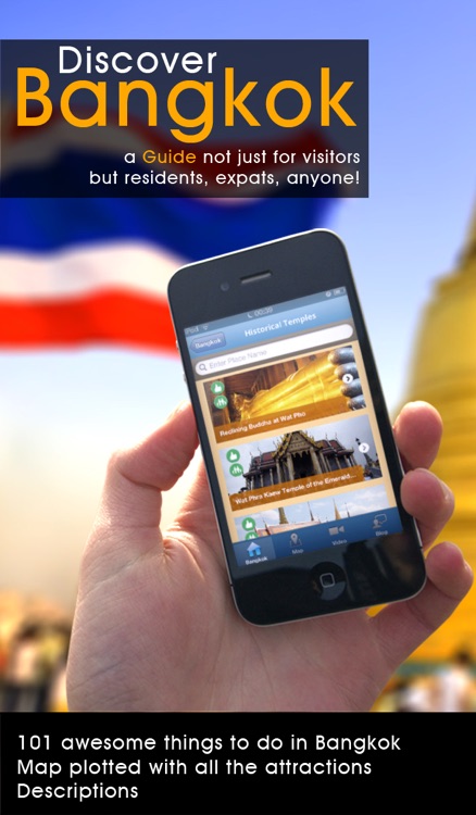 Bangkok Travel Guide - 101 Things to Do in Bangkok - Offline Map Tour Shopping Culture Food and More of Thailand