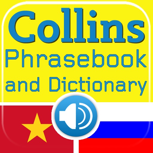 Collins Vietnamese<->Russian Phrasebook & Dictionary with Audio icon