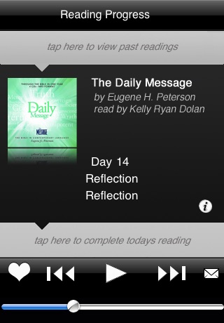 The Daily Message: through the bible in one year