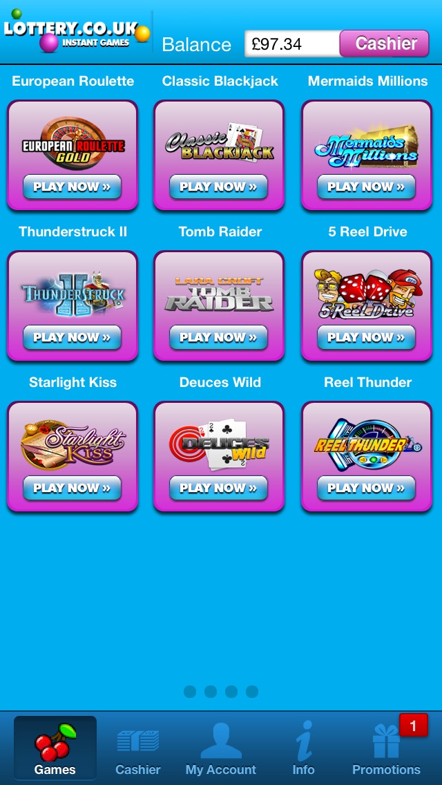 LOTTERY.CO.UK CASINO 1.1 IOS CASINO LOTTERY.CO.UK CASINO 1.1 IOS