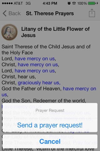 Saint Therese Prayers screenshot 3