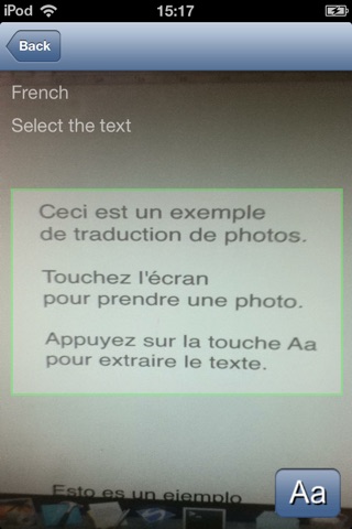 Fr-Tr Offline Photo Translator with Voice screenshot 2