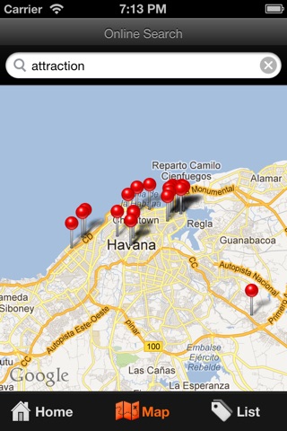 Havana Travel Map (Cuba) screenshot 2