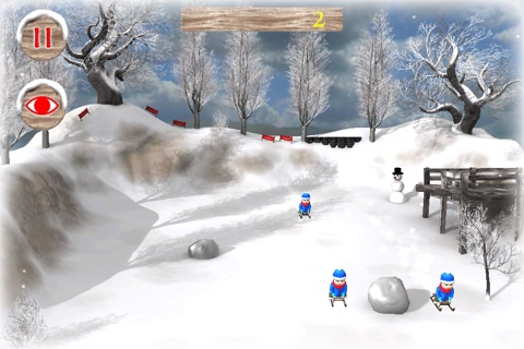 Snow Game 3D Free - First Snow screenshot 4